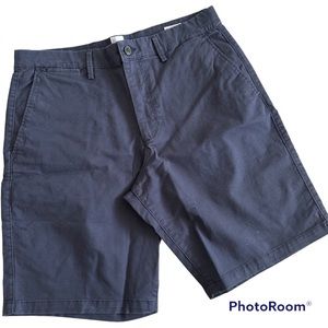 Gap New mens 10” in essential navy shorts 31 waist